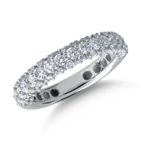 Inel din aur alb cu diamante de 1.57ct