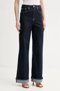 Gestuz blugi wide leg pentru femei