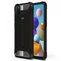 Husa pentru Samsung Galaxy A21s A217, Techsuit, Hybrid Armor, Neagra