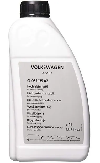 Ulei special cuplaj Haldex VW Group G055175A2, volum 1 litru, galben, VW TL 52175-X, pentru sisteme cu tractiune integrala 1L