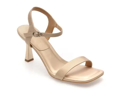 Sandale elegante EPICA aurii, 310598, din piele ecologica