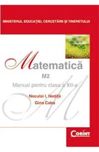 Matematica M2 - Clasa 12 - Manual