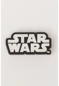 Talisman pentru saboti Jibbitz Star Wars - Alb/Negru