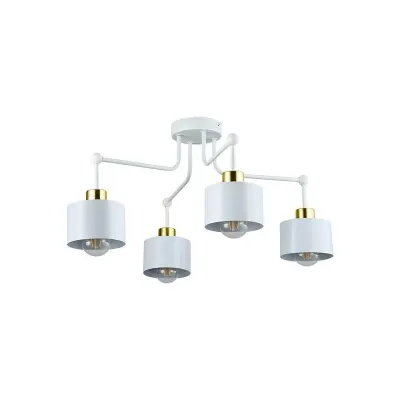 Aplica de tavan, 4 becuri LED E27, IP20, dimensiuni totale 650x300 mm