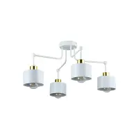 Aplica de tavan, 4 becuri LED E27, IP20, dimensiuni totale 650x300 mm