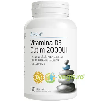 Vitamina D3 Optim 2000UI 30cpr Cadou