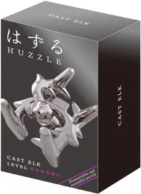 Puzzle logic metalic Hanayama - Cast Puzzle Elk Huzzle