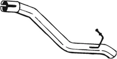 Teava esapament Spate potrivit VOLVO S40 II, V50 1.6 01.05-12.12