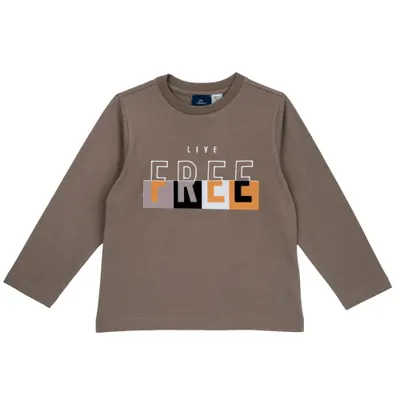Bluza copii Chicco, maro cu albastru, 00960-69MC