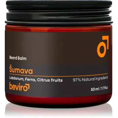Beviro Šumava balsam hranitor pentru barbă 50 ml