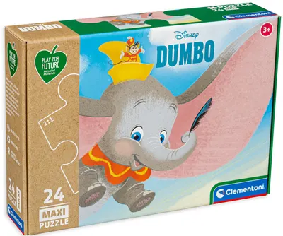 Puzzle Clementoni din 24 XXL de piese - Dumbo