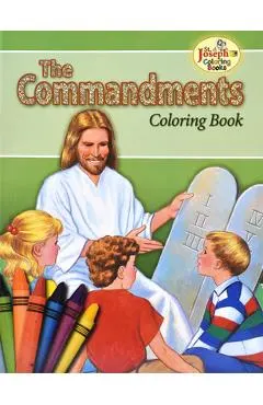 Coloring Book about the Commandments