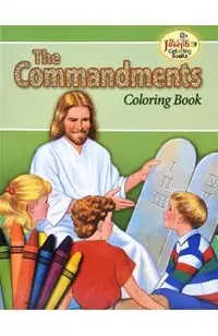 Coloring Book about the Commandments