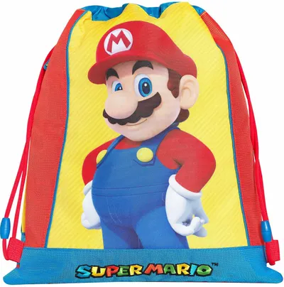 Geantă sport Panini Super Mario - Tricolore