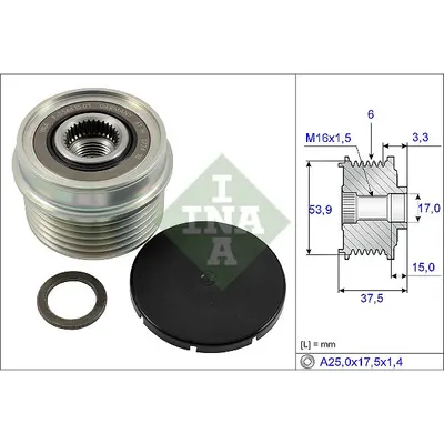 Sistem roata libera, generator INA 535 0223 10