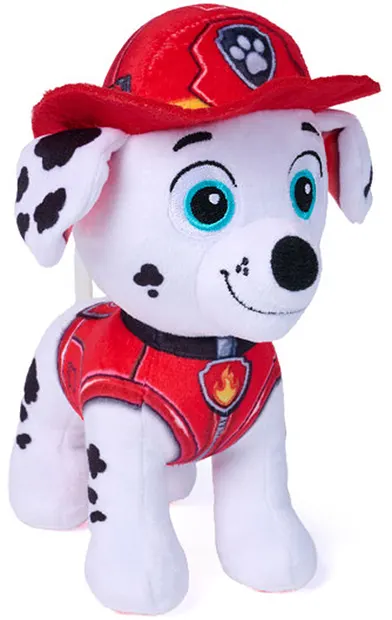 Jucărie de pluș Spin Master Paw Patrol - The Dino Movie, Marshall, 20 cm