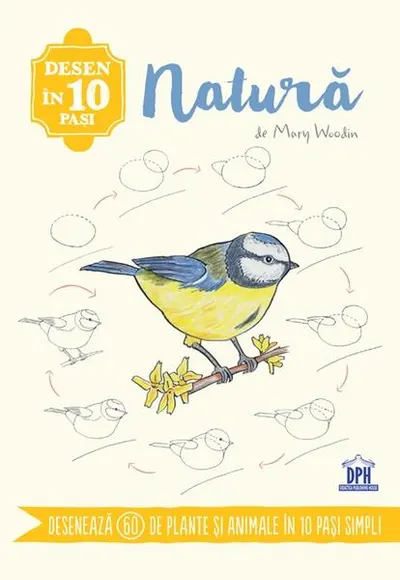 Desen în 10 pași. Natură - Paperback brosat - Mary Woodin