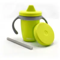BBLÜV Sippy Küp cană pentru antrenament Lime 4m+ 1 buc