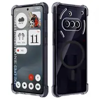 Husa MagSafe pentru Nothing Phone (3a), Techsuit, Shockproof Clear, Fumurie