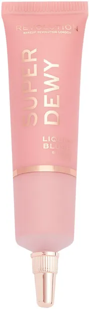 Makeup Revolution Superdewy Fard de obraz lichid Blushing in Love, 15 ml