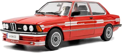 Model de colecționar SOLIDO Modern: Mașini - BMW Alpina (E21) C1 2.3, Red, 1980