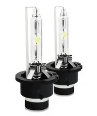 UB Set 2 becuri Xenon D4S White auto pentru far suport plastic 35W 4300K RUAN