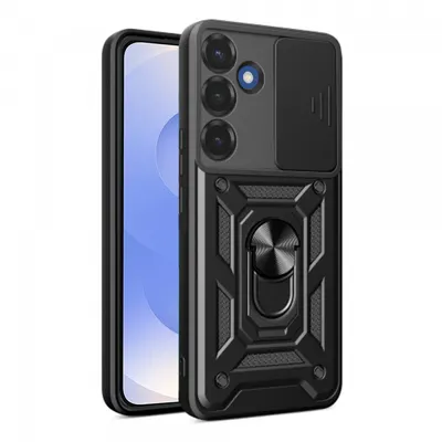 Husa pentru Samsung Galaxy S26 S942, Techsuit, CamShield, Neagra