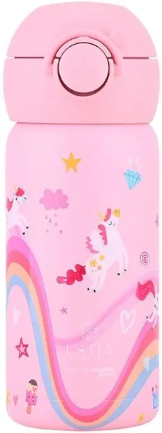 Sticlă termică pentru copii Estia Save The Aegean - Rainbow Dreams, 350 ml