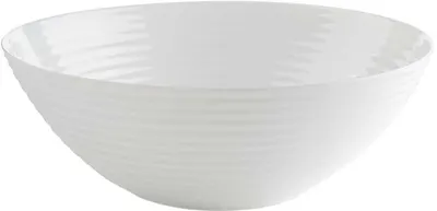Bol de salată Luminarc - Harena White, 3 l, 27 cm, alb