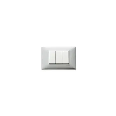 Placa ornament 4 module Vimar(Plana) brushed aluminium