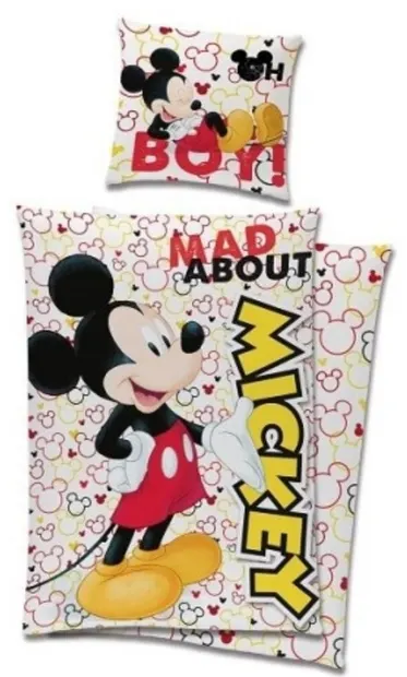 Set lenjerie de pat pentru copii Sonne - Mickey Mouse, 2 piese