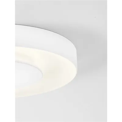 Plafoniera PADA Triac Dimabil Nisipiu Alb Metal & Acrylic LED 25 Wat 220-240Volt 1592Lm IP20 2700 + 4000K
