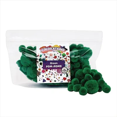 Set pom-pom - 100 de piese