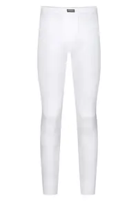 Pantaloni termici barbati - Bumbac - Alb