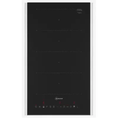 Plita Incorporabila NEFF T63TDX1L0, Inductie, 2 Zone, 30cm, Touch Control, Flex Zone, Power Boost, Vitroceramica (Negru)