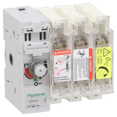Tesys Gs - Comutator-Separator-Fuzibil - 3 P - 630A - Din 3