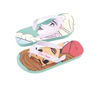 Papuci Flip-flops, pentru copii, model Frozen, culoarea mov, Arditex