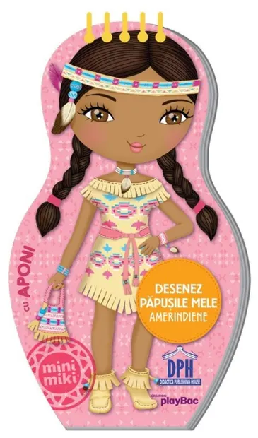 Desenez păpușile mele - Amerindiene