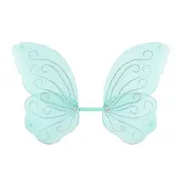 Aripi fluture albastre glitter