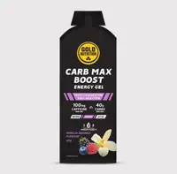 Gel energizant, Carb Max Boost vanilie si fructe de padure, GoldNutrition, 60g