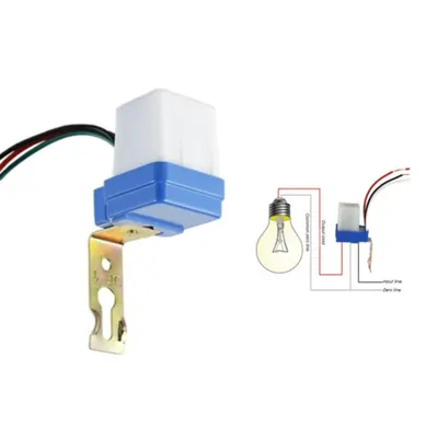 Senzor de lumina 6A/230v ( montaj aplicat)