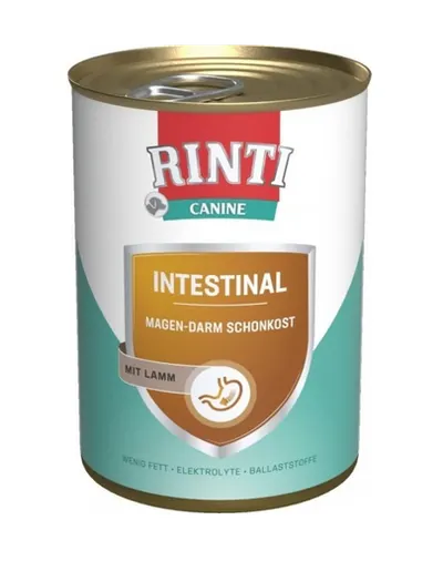 RINTI Canine Intestinal lamb 400 g hrana cu miel, pentru caini
