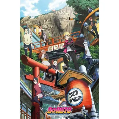 Poster Boruto - Group Konoha (91.5x61)