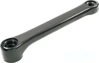 Brat pedalier, otel, ax patrat, lungime 170mm, culoare negru