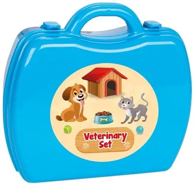 Set de joacă Pilsan - Set veterinar într-o valiză