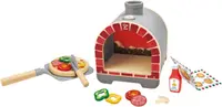Set din lemn HaPe International - Cuptor de pizza cu accesorii