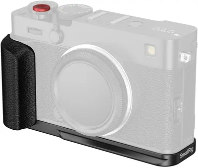 Plăcuță cu grip din silicon SmallRig – 5448 L-Shaped, Fujifilm X‑E5, neagră