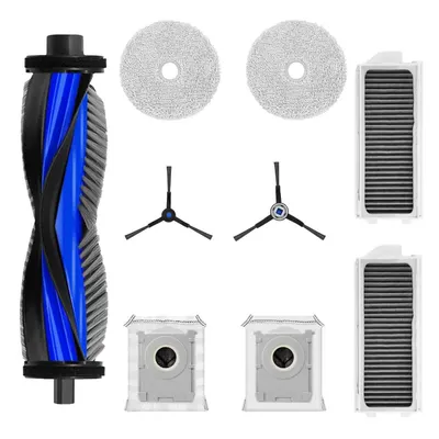 Set accesorii PAA-home, compatibile cu aspiratorul Ecovacs Mini continut: 2 lavete, 2 filtre, 2 perii laterale, 1 perie contrala, 2 saci praf