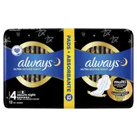 Absorbante Always Duo Pack Ultra Secure Night, P&G | 12 bucati