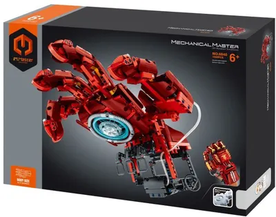 Set de construcție pentru copii iM.Master - Braț hidraulic, 1099 piese